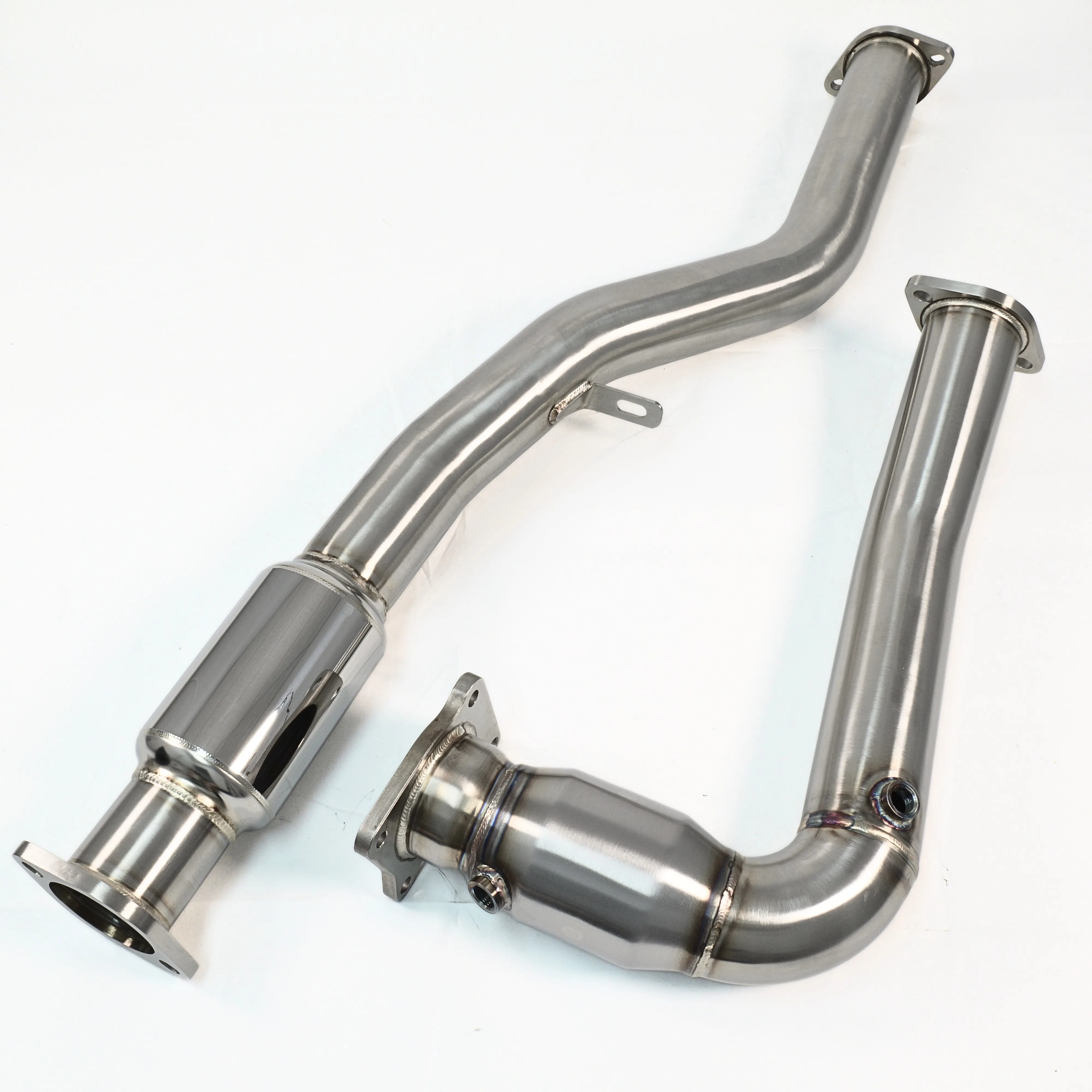 Korsh Subaru WRX/Levorg/Forester XT 2015+ Manual Catted/Resonated J-Pipe - 200 Cell Cat