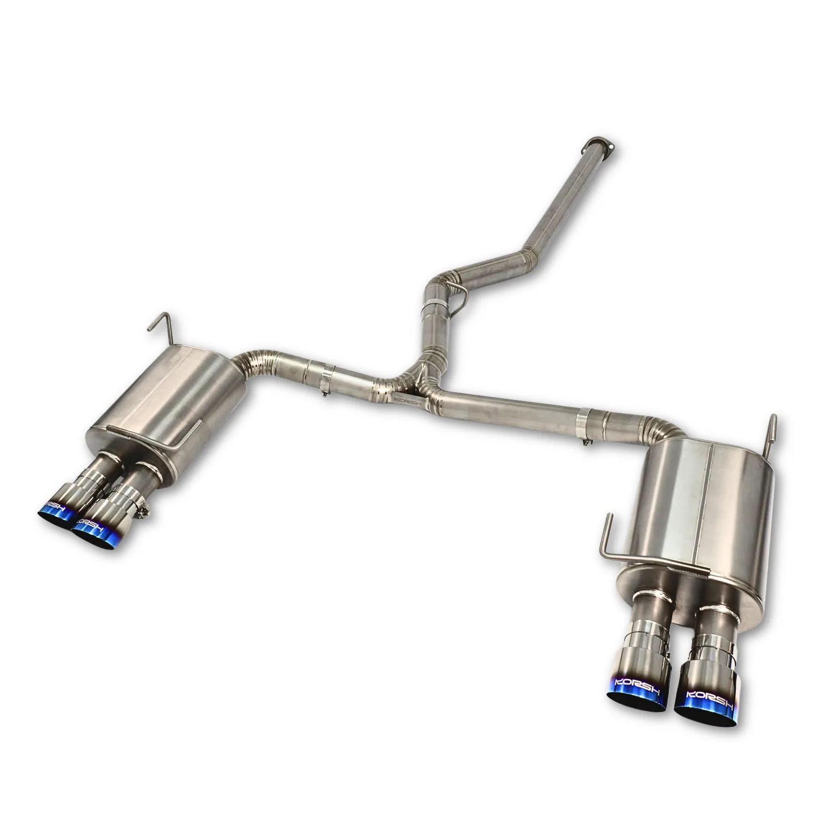 Korsh Subaru WRX STI 2011-2021 Catback Exhaust - Full Titanium with Titanium Tips