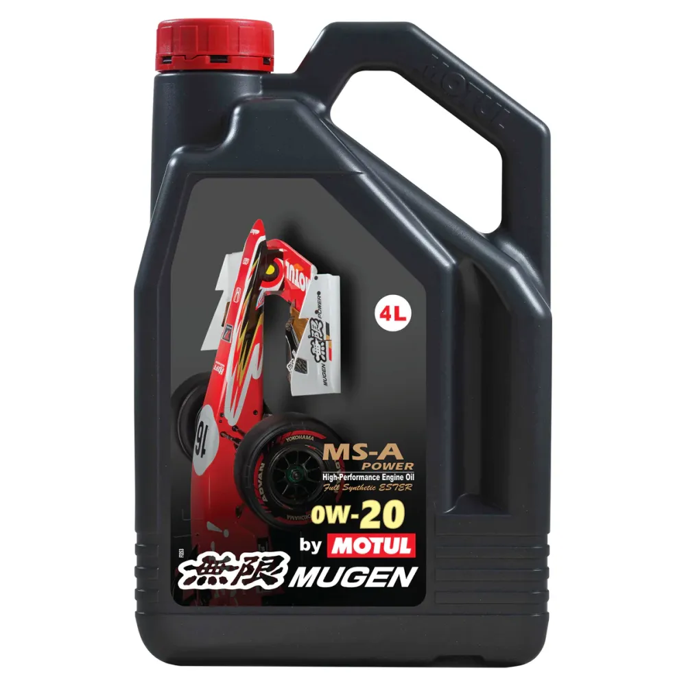 Motul 8100 Power and Mugen MS-A Power engine oil at Revzone Melbourne