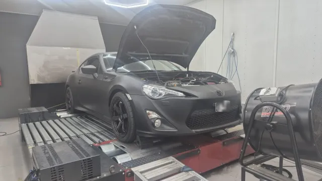 2014 Toyota 86 ZN6 dyno tuned to 111.5 kW with EcuTek on 98