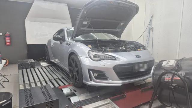 2021 Subaru BRZ ZC6 dyno tuned to 110.3 kW with EcuTek on 98