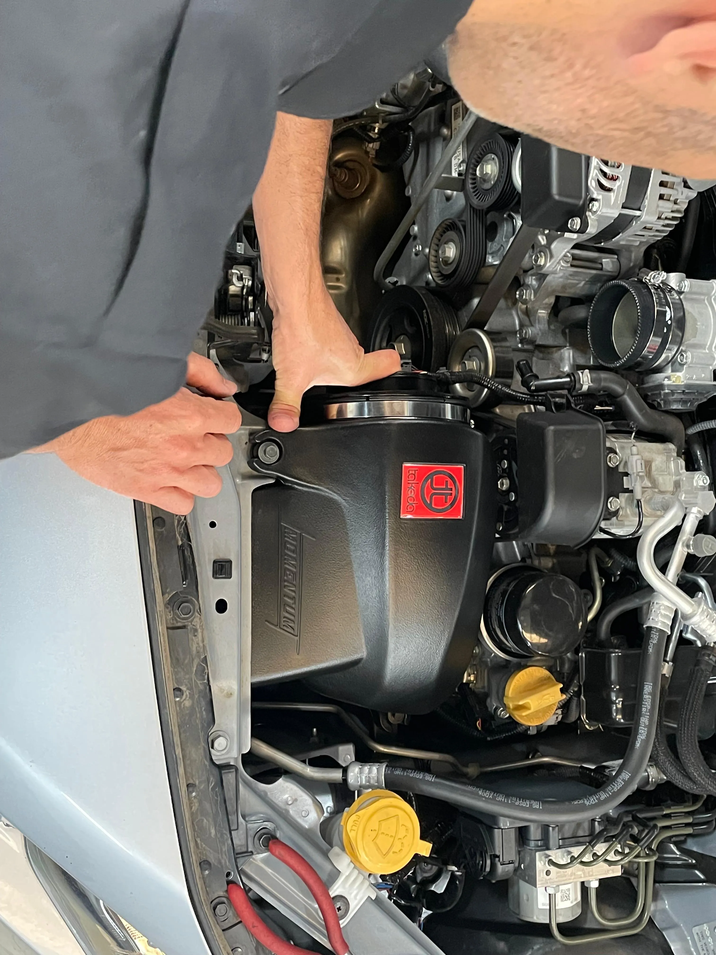 aFe intake installed on 2021 Subaru BRZ ZC6 FA20