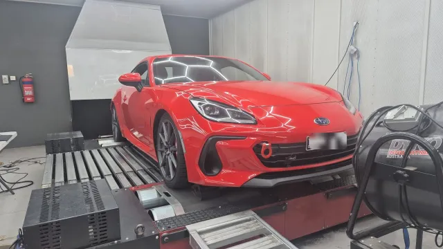 2022 Subaru BRZ ZD8 dyno tuned to 144.2 kW with EcuTek on 98