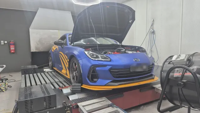 2023 Subaru BRZ ZD8 dyno tuned to 142.1 kW with EcuTek on 98