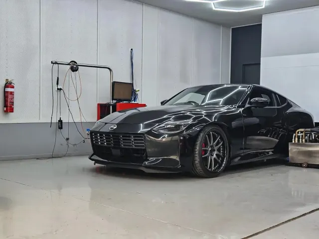 Nissan Z RZ34 dyno tuned to 298.6 kW with EcuTek on 98