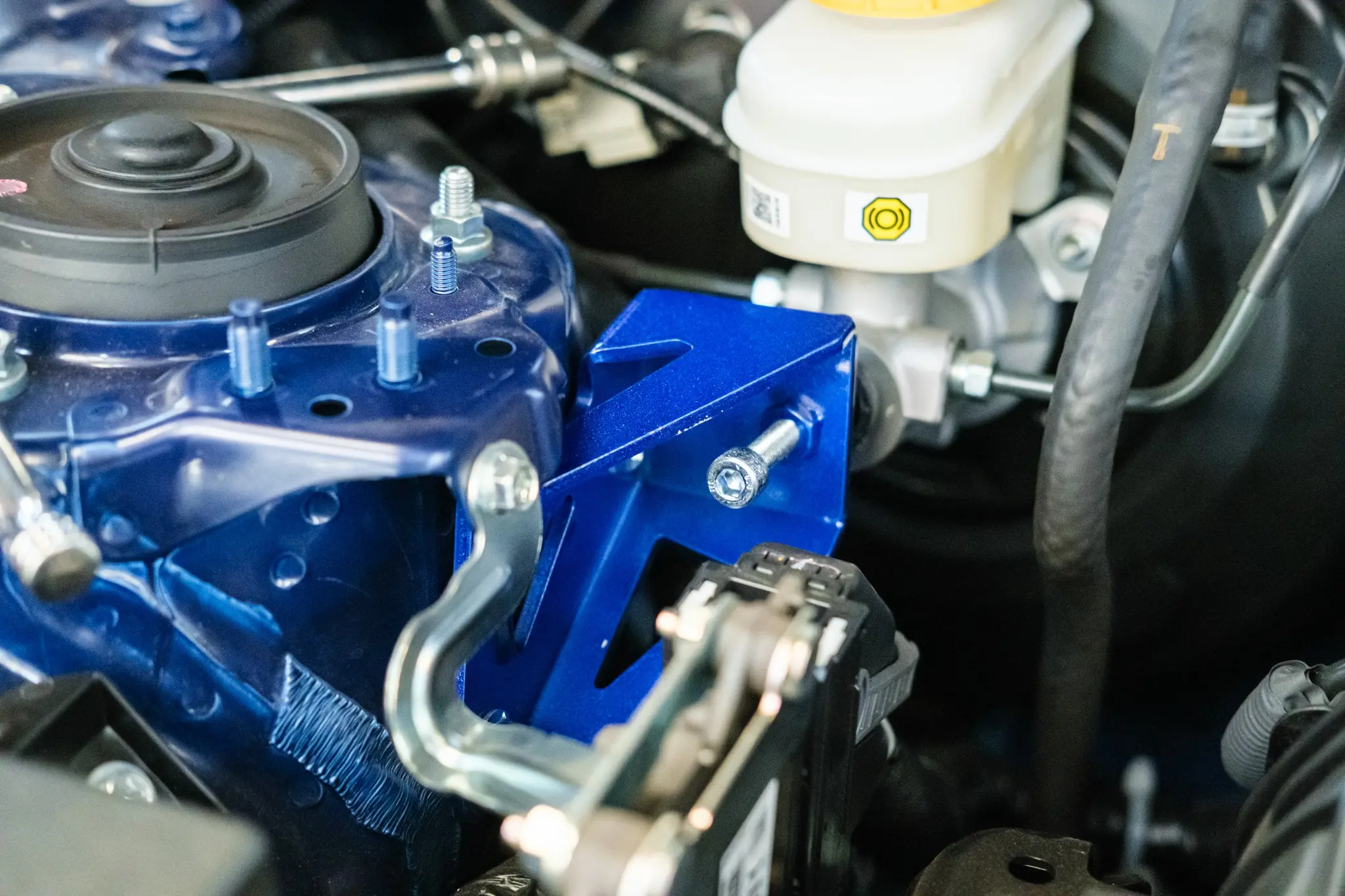 HEL Performance braided brake lines installed on Toyota 86