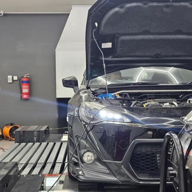Toyota 86 ZN6 dyno tuned to 250.8 kW with EcuTek on Flex