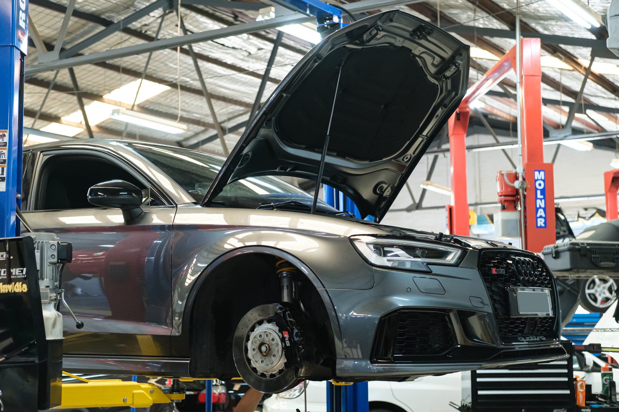 Brake and suspension refresh on performance platform